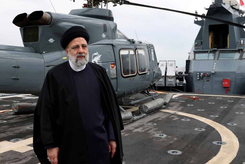 Operasi mencari dan menyelamat secara besar-besaran sedang dijalankan selepas sebuah helikopter yang membawa Presiden Iran, Ebrahim Raisi, terpaksa melakukan &#039;pendaratan kecemasan&#039; di kawasan pergunungan di barat laut Iran. Foto fail AP