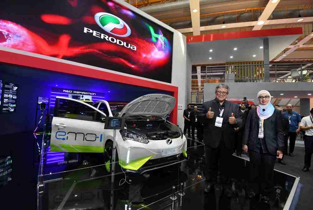 Perodua pamer prototaip EV pertama dalam Malaysia Autoshow 2024 di Taman Ekspo Pertanian Malaysia (MAEPS), Serdang, Selangor pada Selasa.