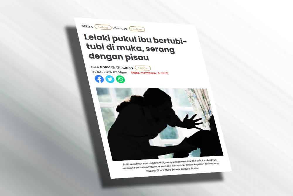 Laporan Sinar Harian.