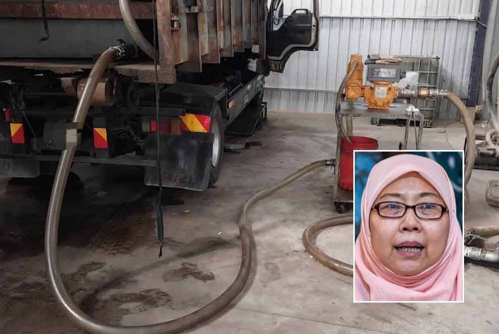 KPDN) akan membuat pemantauan rapi bagi membendung ketirisan dan sindiket penyeludupan diesel. Gambar kecil: Fuziah Salleh