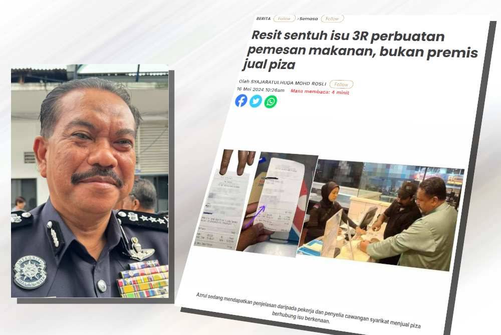 Hamzah (Laporan Sinar Harian baru-baru ini.)