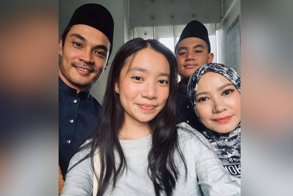 Hasil perkongsian, mereka dikurniakan dua orang cahaya mata iaitu Nurish Syameliah,17, dan Haydeen, 15.