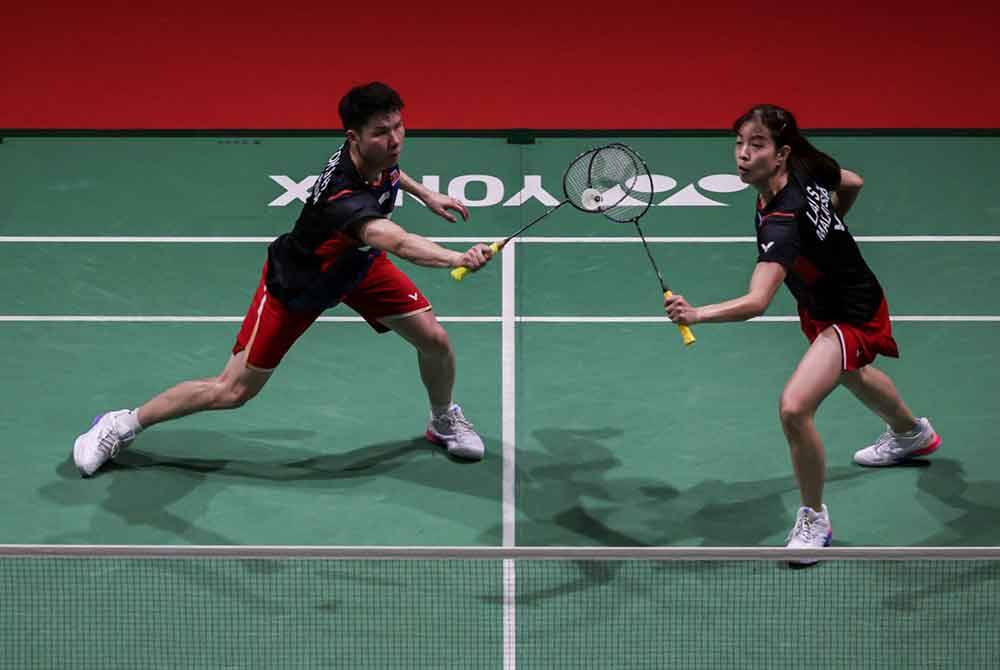 Soon Huat (kiri) dan Shevon akan berdepan rakan senegara dalam saingan separuh akhir Malaysia Masters di Bukit Jalil pada Sabtu. - Foto: Agensi