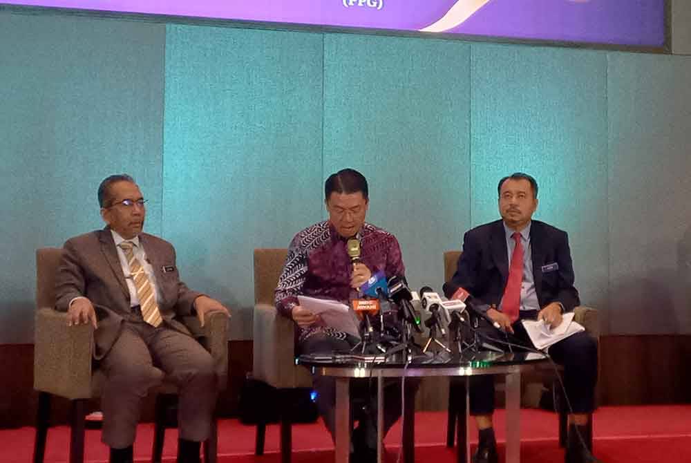 Kor Ming ketika sidang media pada Majlis Pra Pelancaran Anugerah Kredit Madani 2024 di Kuala Lumpur pada Jumaat.