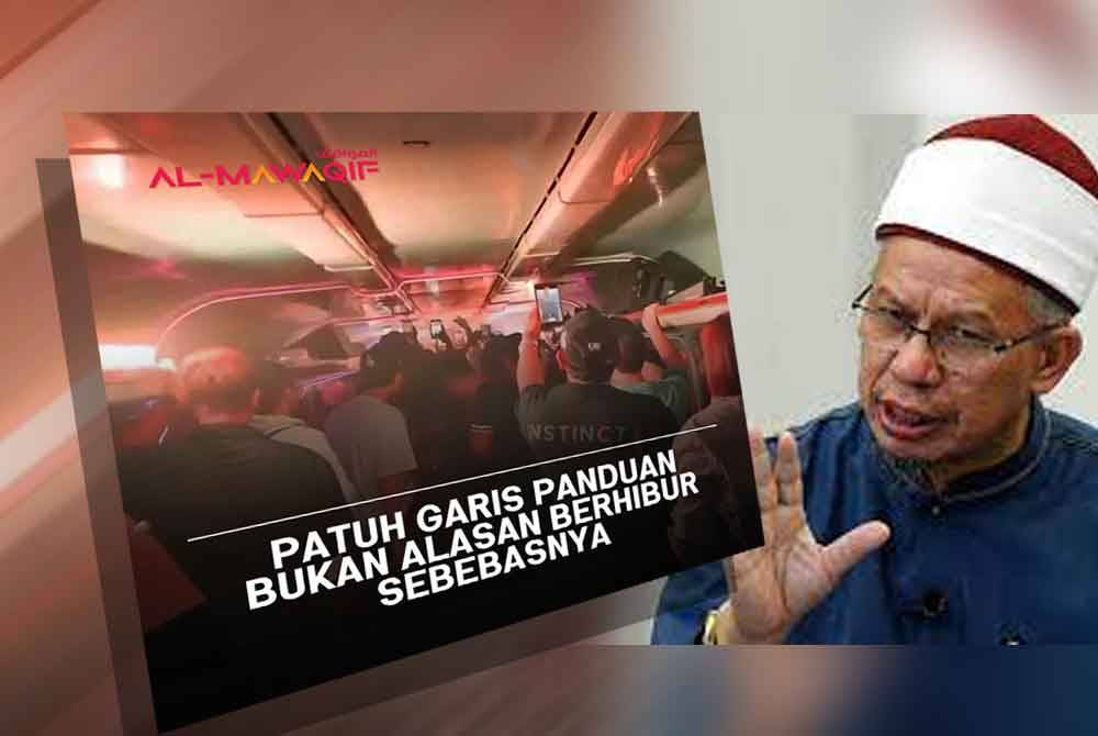 Zulkifli (kanan) berkongsi gambar parti liar yang berlaku dalam sebuah tren sewa khas yang membuat perjalanan pergi dan balik dari Stesen Kuala Lumpur ke Serendah baru-baru ini.