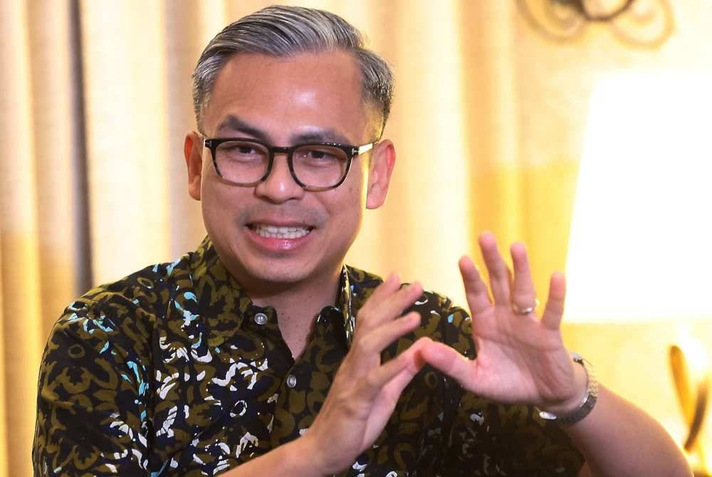 Fahmi dalam temu ramah khas sempena sambutan Hari Wartawan Nasional (Hawana) 2024. Foto Bernama