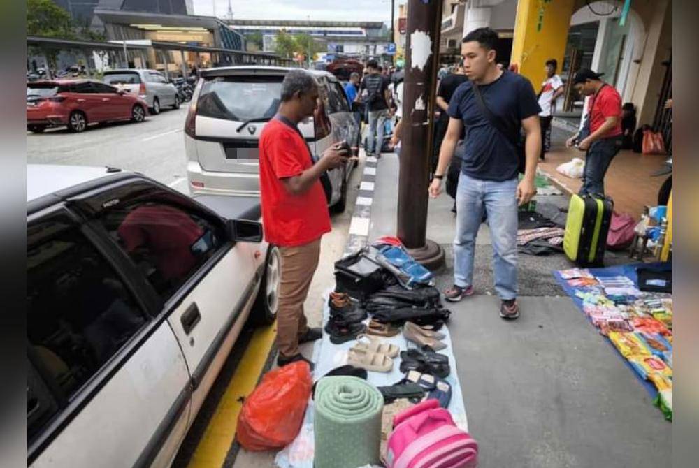 DBKL sita empat penjaja warga asing di pasar karat sekitar ibu negara