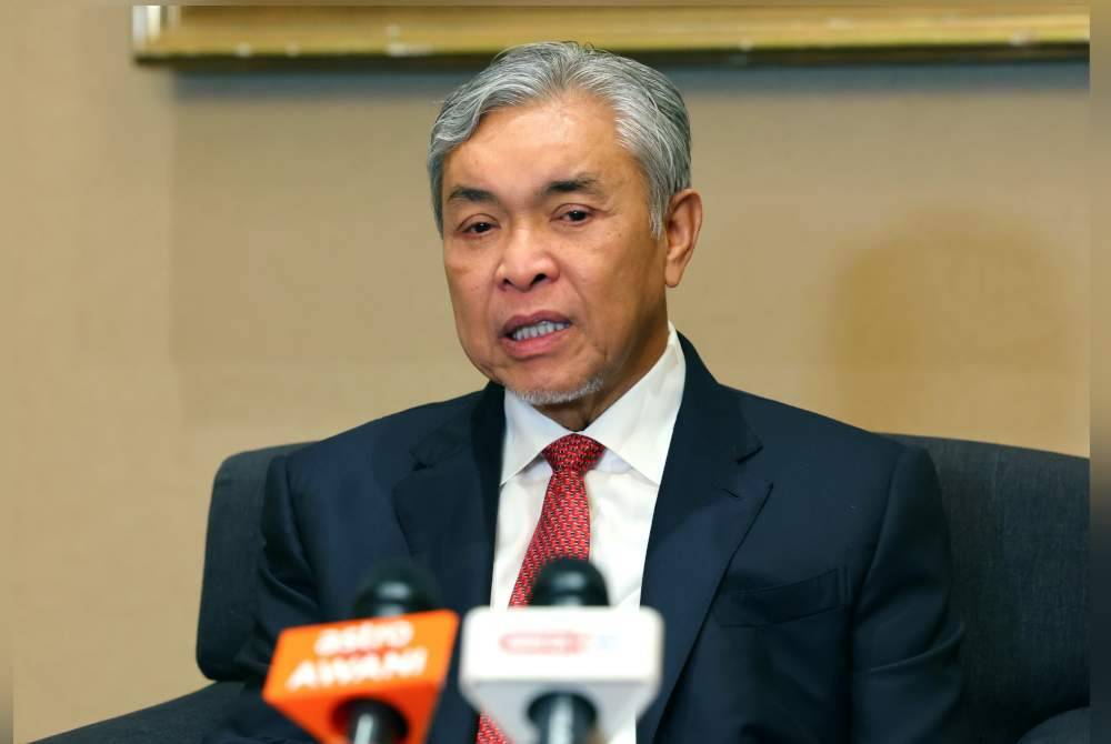 Ahmad Zahid. Foto Bernama