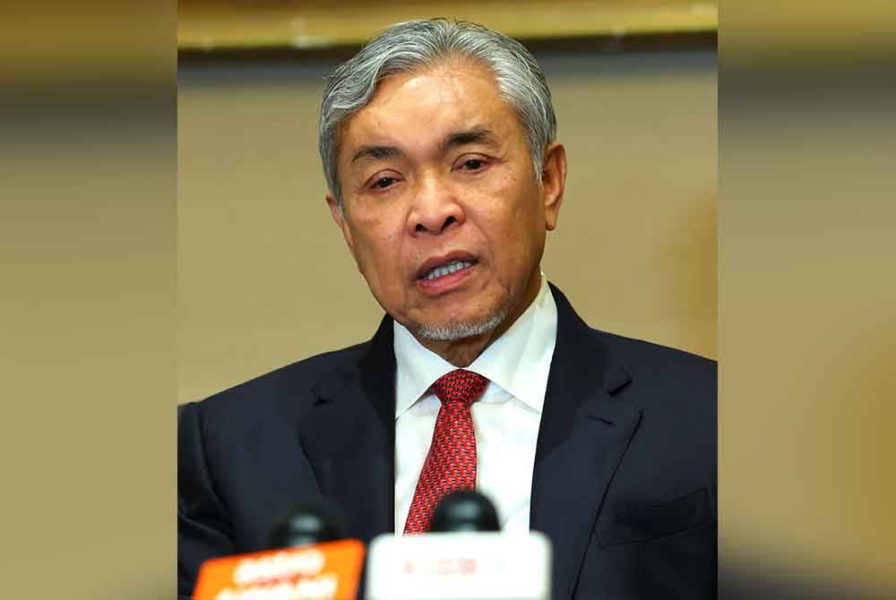 Ahmad Zahid. Foto Bernama