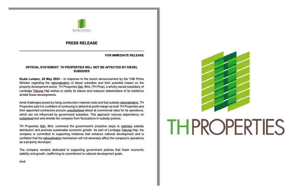 TH Prop yakin dapat terus mempertahankan margin keuntungan kerana pihaknya dan kontraktor dilantik memperoleh diesel tanpa subsidi pada kadar komersial.