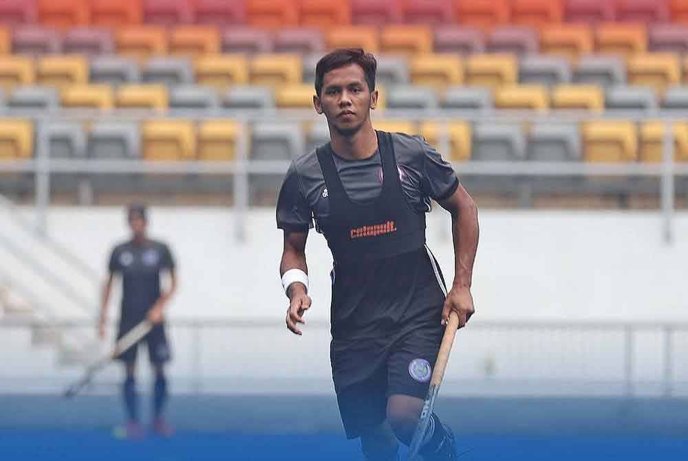 Faizal Saari alami kecederaan ketika sesi latihan.