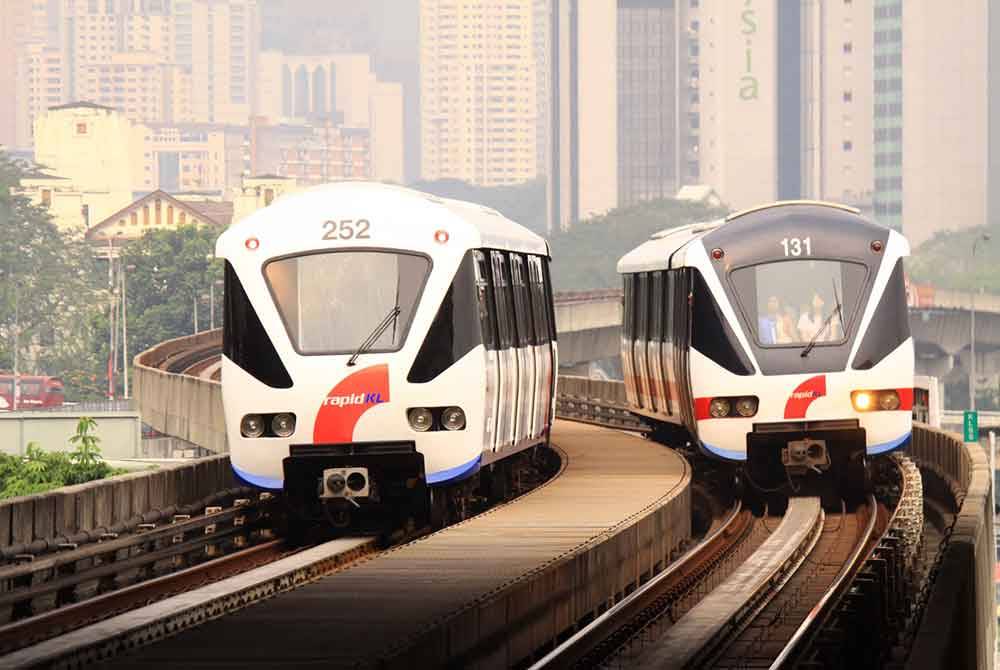 Rapid Rail berjaya merekodkan jumlah penumpang tertinggi pada Rabu lalu.