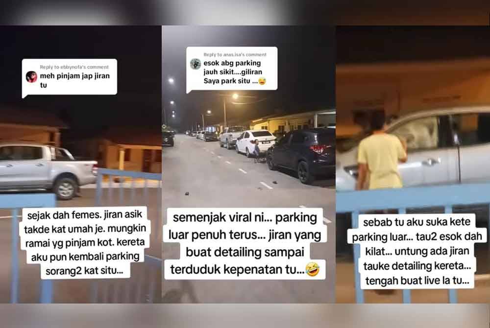 Tangkap layar video yang dimuat naik Noorizwan menerusi TikTok sehingga menjadi tular baru-baru ini.