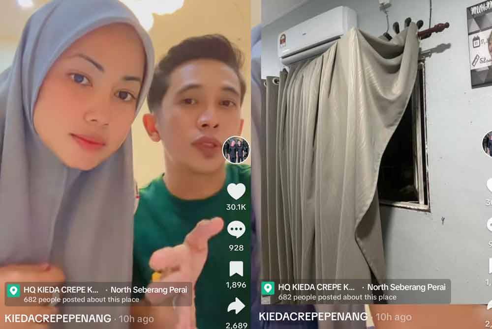 Kieda membuat pendedahan mengenai rumahnya dipecah masuk bersama suaminya di beberapa platform media sosialnya.