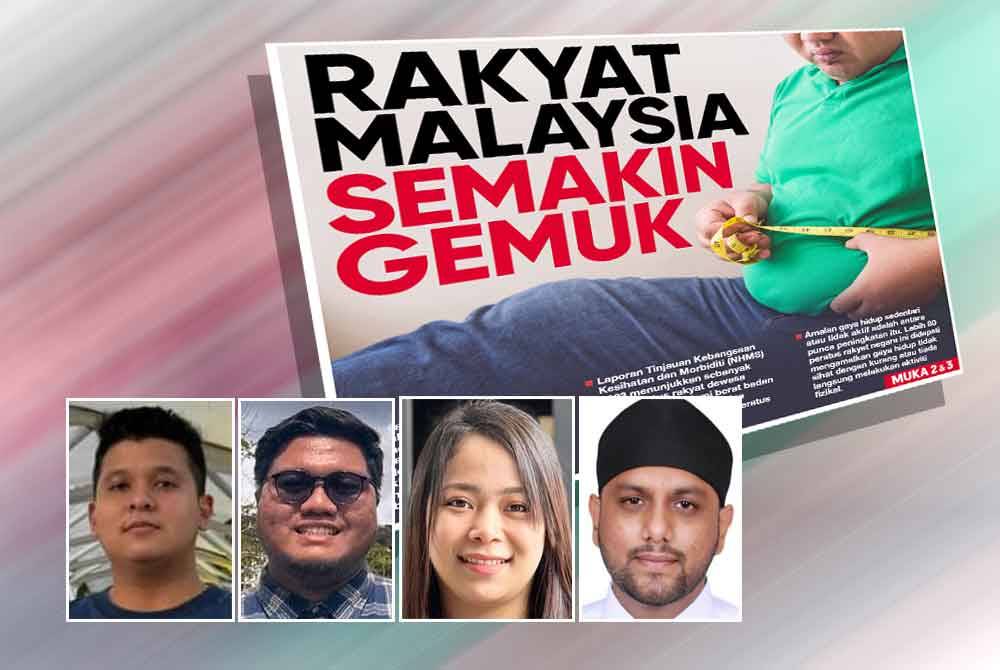 Laporan muka depan Sinar Harian pada Selasa. Gambar kecil dari kiri: Muhammad Syafiq, Muhammad Daniel, Viviera Veicia, Emreanjeet Singh