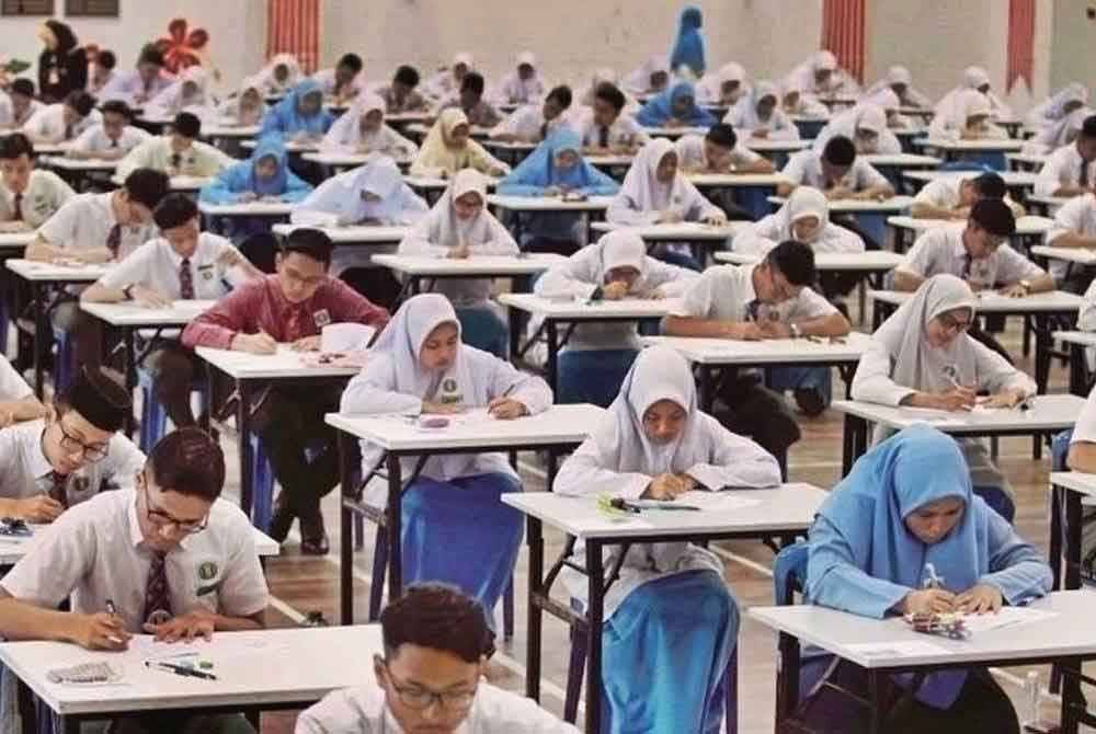 Sijil Pelajaran Malaysia adalah antara peperiksaan penting dalam menentukan hala tuju seseorang pelajar sama ada dalam pendidikan mahupun kerjaya.-Gambar hiasan