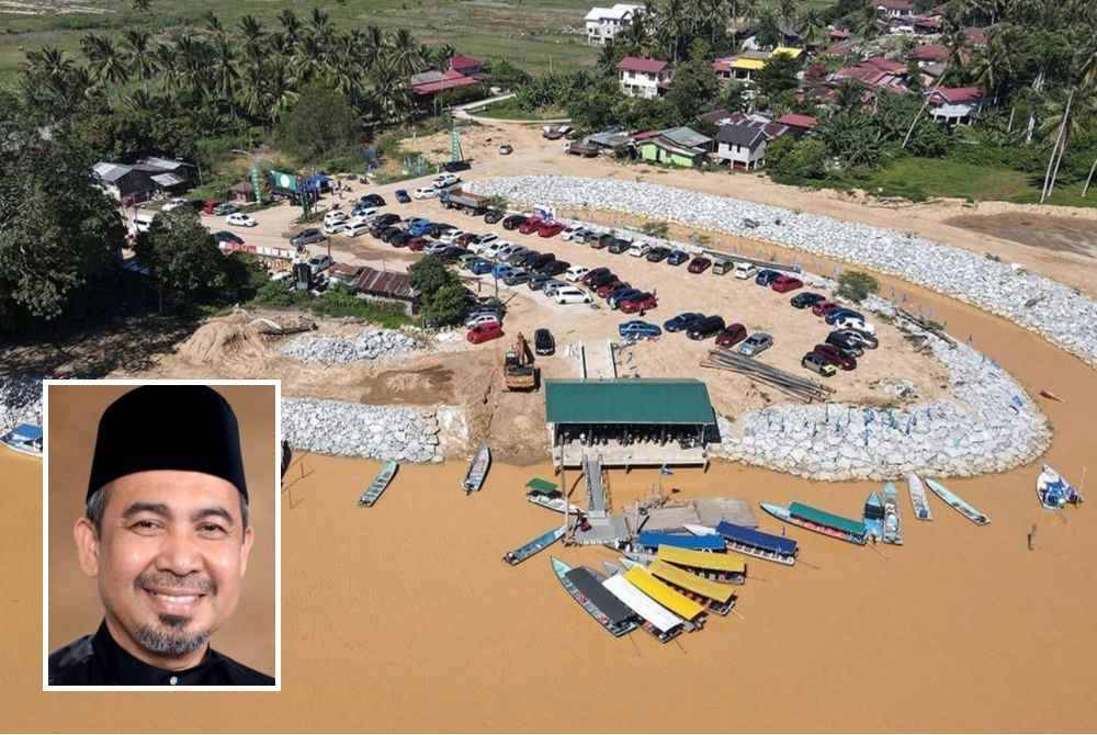 Pembangunan PLSB Sungai Kelantan. Foto Bernama (Gambar kecil: Dr Izani)