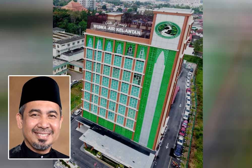 Wisma AKSB di Kota Bharu. Gambar kecil: Dr Izani