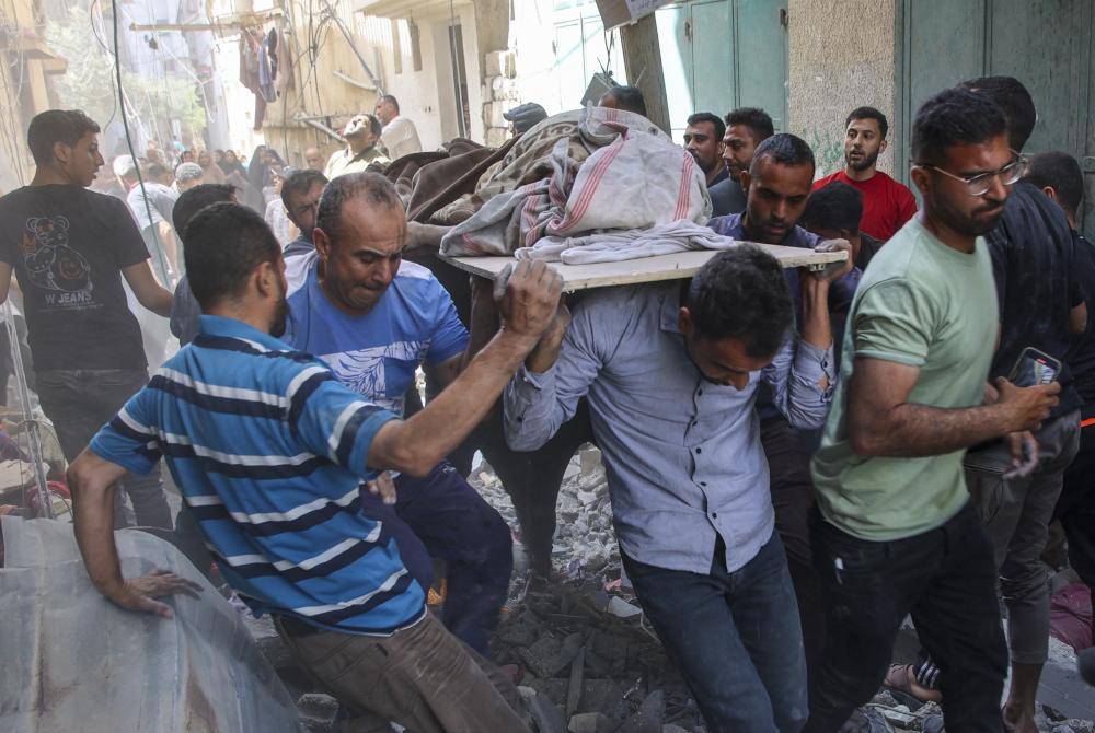 Tempoh lapan bulan perang Israel di Gaza, sudah mengorbankan lebih 36,000 mangsa sehingga kini. Foto AFP