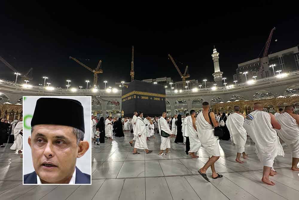 Sebelum ini, media melaporkan terdapat beberapa jemaah haji Malaysia terkandas di Makkah selepas pasport mereka dipegang agensi pelancongan sekali gus tidak boleh pulang ke tanah air -. Gambar hiasan, gambar kecil: Syed Hamadah