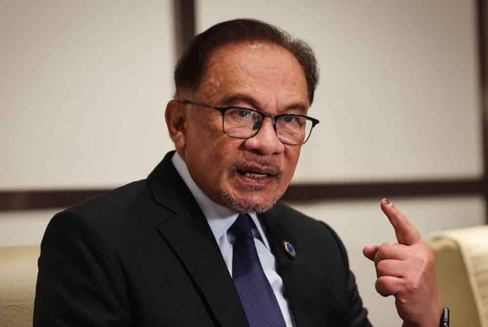 Anwar Ibrahim. Foto fail Bernama