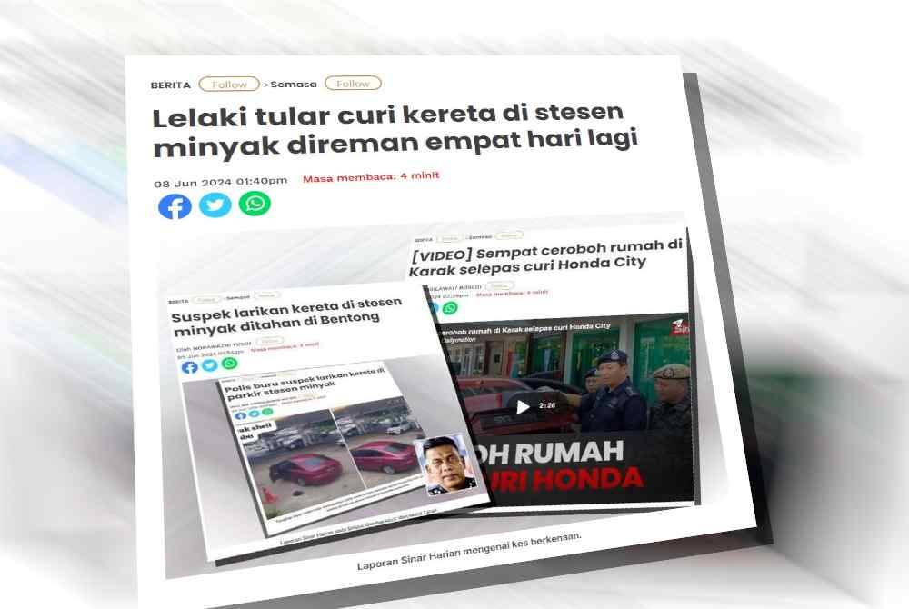 Laporan Sinar Harian.