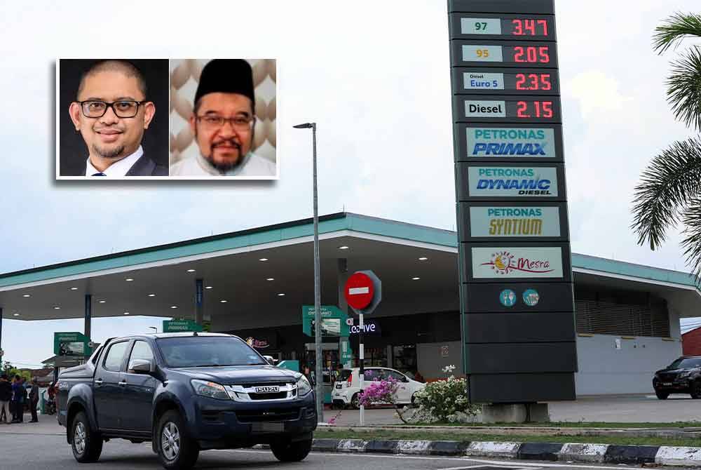 Penetapan harga dan pelaksanaan subsidi diesel secara bersasar dapat memberikan penjimatan sebanyak RM4 bilion setahun di samping dapat mengukuhkan kedudukan kewangan negara untuk jangka masa panjang. Gambar hiasan Bernama (Gambar kecil dari kiri: Mohd Azmir, Ahmad Fauzi)