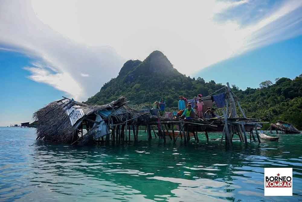 Masih ada sebahagian Palauh yang kekal menetap di kawasan itu walaupun keadaan rumah sudah tidak sempurna selepas dirobohkan oleh pihak berkuasa dalam operasi yang dilaksanakan selama dua hari pada minggu lalu. Foto Borneo Komrad