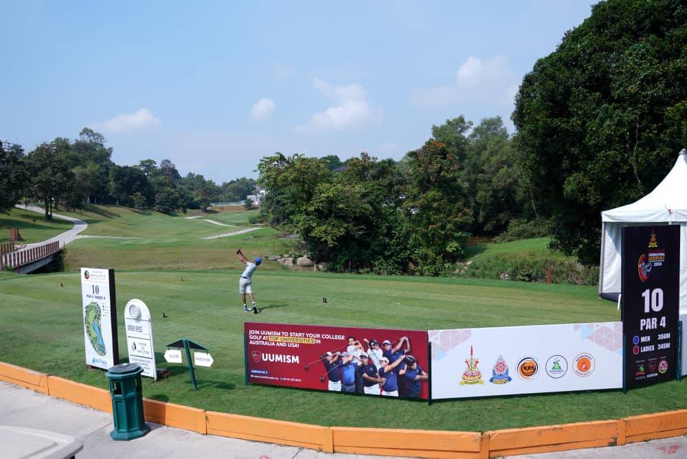 Padang GOLF Kelab Golf Seri Selangor bakal menjadi medan kejohanan golf antarabangsa.