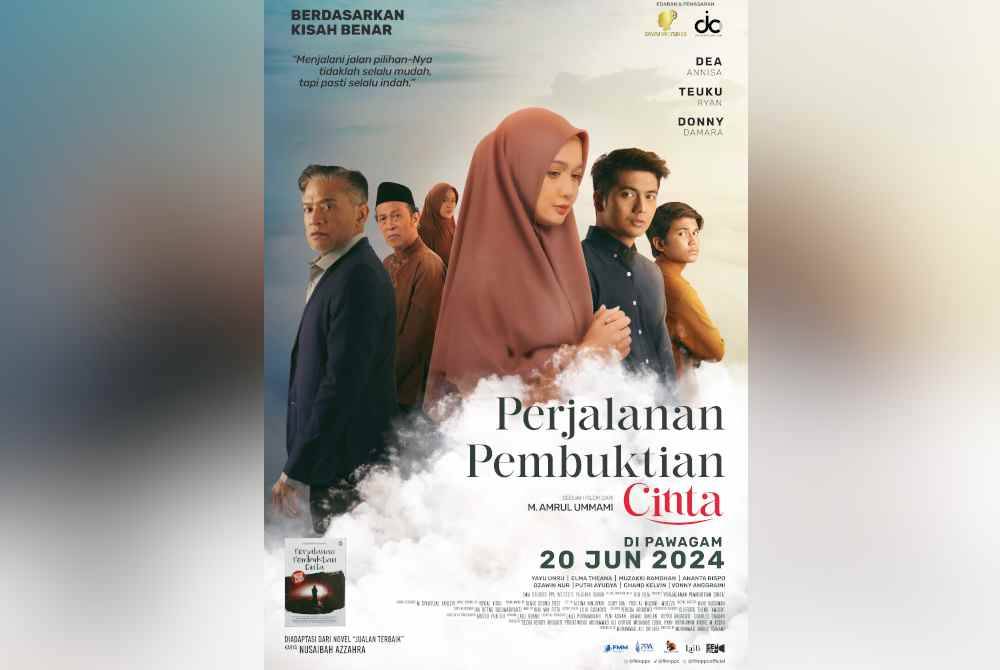 Filem Islamik romantik, Perjalanan Pembuktian Cinta inspirasi kisah benar.