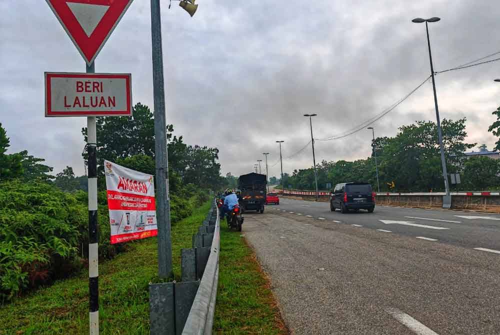 CCTV yang dipasang sejak awal bulan ini di lokasi panas di LTU Kuala Lipis - Gua Musang