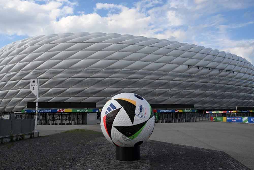 Euro 2024 di Jerman menarik perhatian jutaan peminat bola sepak seluruh dunia. Foto Agensi