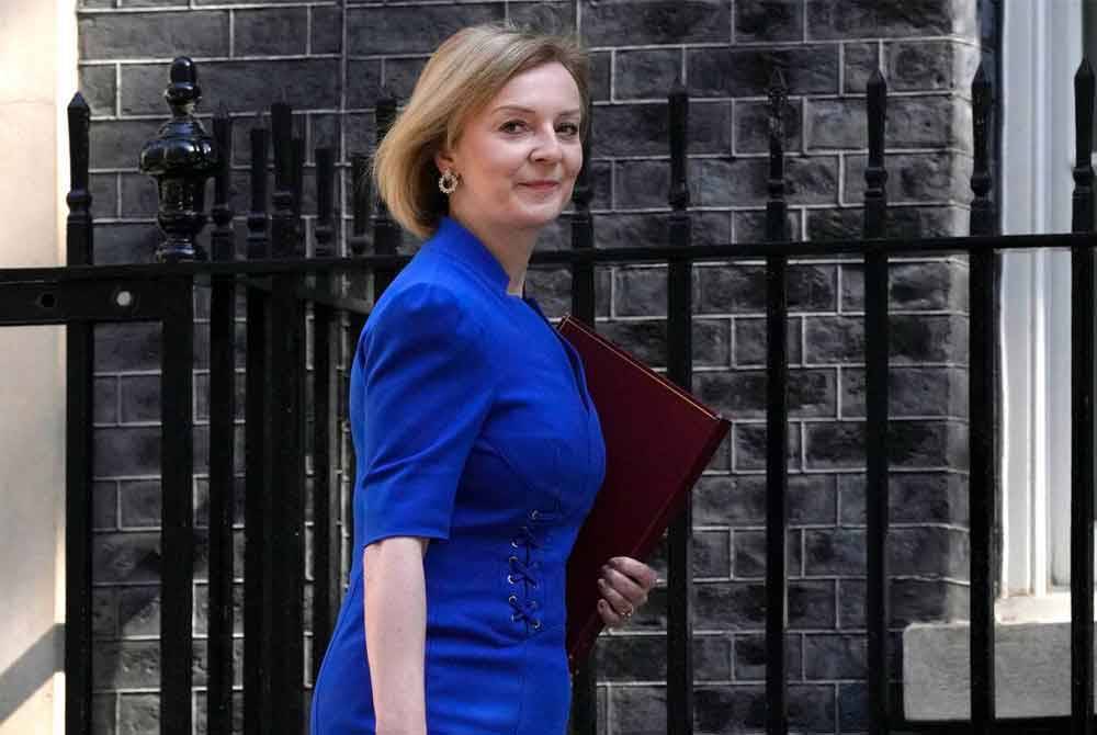 Elizabeth Mary Truss menjadi PM United Kingdom (UK) yang paling singkat memegang jawatan tersebut. Foto AP