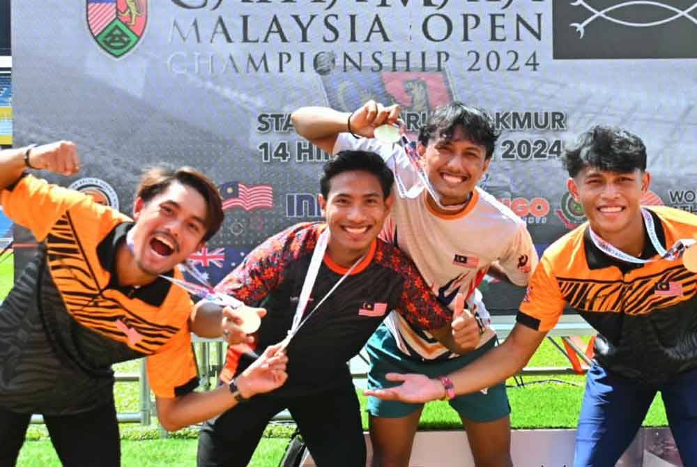 Terbuka Malaysia 2024: Kuatert MASUM juara 4X100M lelaki