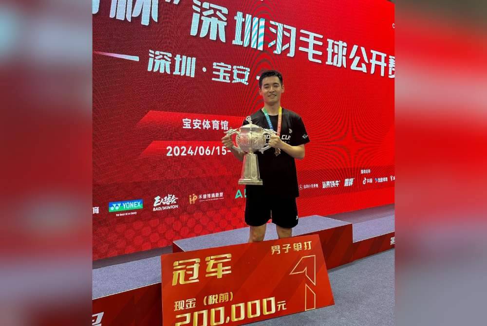 June Wei juara Piala Lin Dan