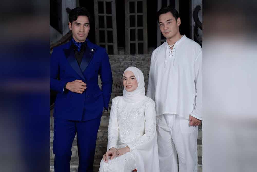 Bunga Salju menampilkan gandingan Hisyam Hamid sebagai Azizi, Amyra Rosli (Qaisara) dan Hariz Hamdan (Farouk).