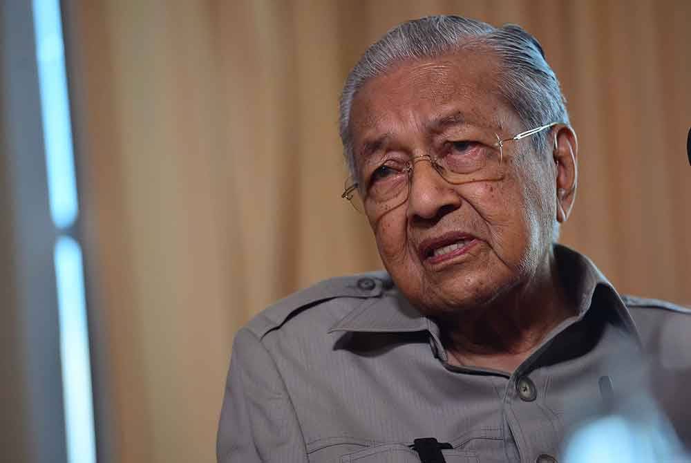 Tun Dr Mahathir Mohamad. Foto Sinar Harian-ASRIL ASWANDI ABD SHUKOR