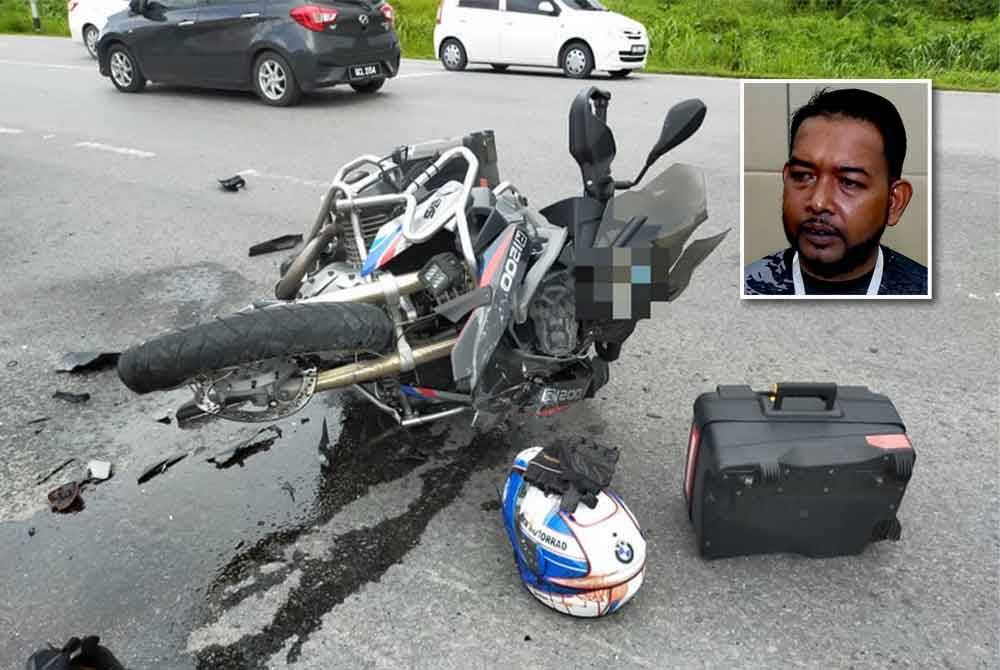 Antara kes kemalangan membabitkan motosikal berkuasa tinggi. Foto hiasan (Gambar kecil: Mohammad Haromen Zaki)