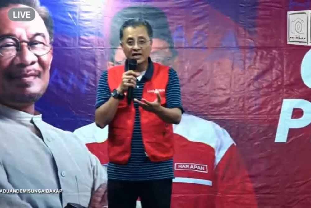 Mohamad ketika berucap dalam ceramah perdana yang diadakan di Ladang Sempah, Sungai Bakap pada Selasa.