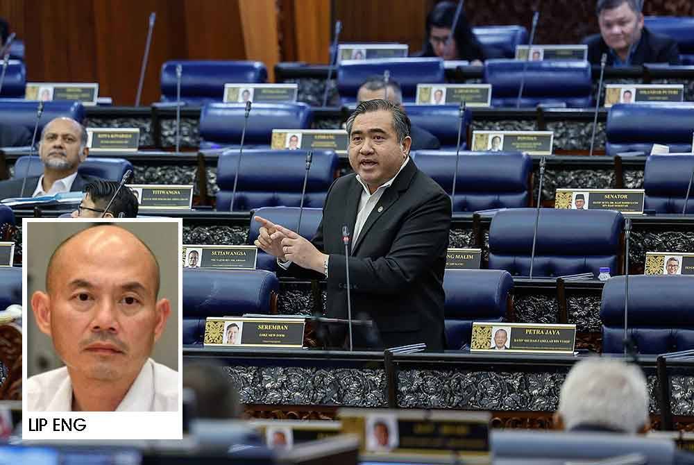 Anthony Loke ketika sesi penggulungan RUU Suruhanjaya Penerbangan Malaysia (Pembubaran) 2024 pada Persidangan Dewan Rakyat sempena Mesyuarat Kedua, Penggal Ketiga Parlimen Kelima Belas di Bangunan Parlimen hari ini. - Foto: Bernama