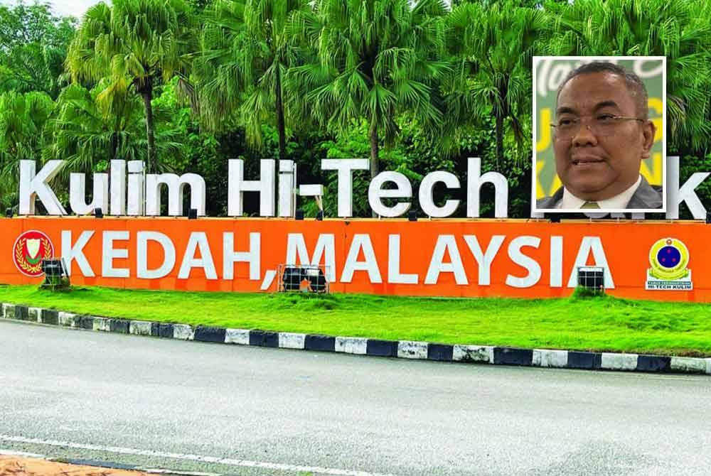 Kulim Hi Tech Park merancakkan industri dan kemasukan pelabur asing ke Kedah. Gambar kecil: Muhammad Sanusi