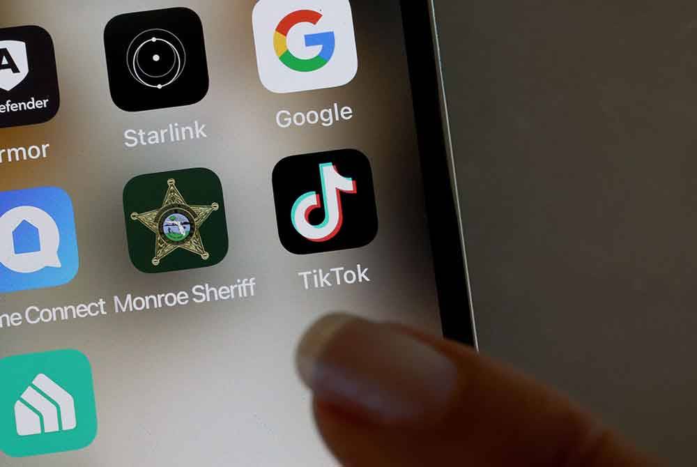 Kosovo mengharamkan aplikasi TikTok bagi semua institusi kerajaannya. Foto AFP