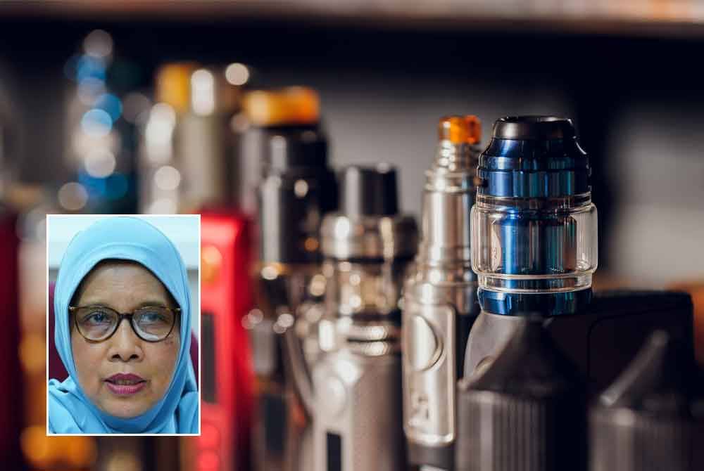 MMA gesa kerajaan segera mewartakan peraturan untuk mengawal selia industri vape. Gambar kecil: Dr Azizan