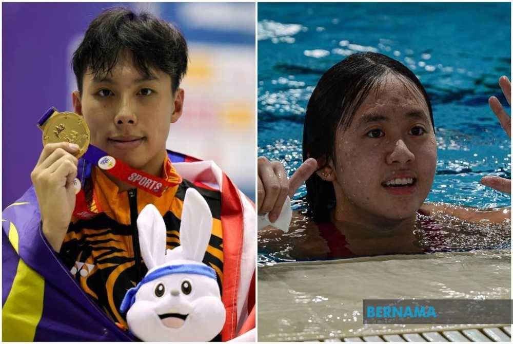 Hoe Yean (kiri) dan Tan Rouxin bakal menjalani latihan di Denmark sebagai persiapan terakhir sebelum membuat penampilan sulung di Sukan Olimpik di Paris hujung bulan ini. Foto Bernama