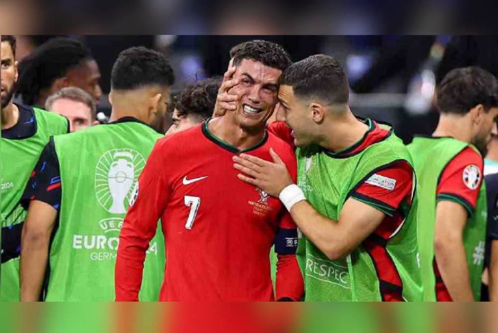 Kesedihan Cristiano Ronaldo bertukar menjadi kegembiraan apabila dia menyempurnakan sepakan penalti penentuan ketika membantu Portugal mara ke suku akhir Euro 2024, awal pagi tadi.