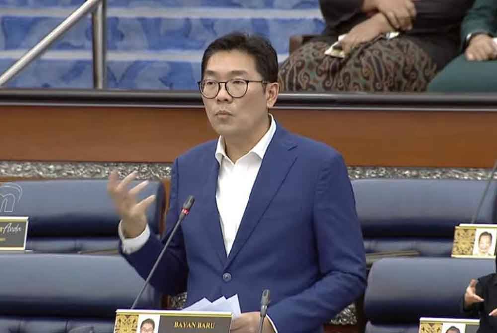 Tze Tzin ketika membahaskan Rang Undang-Undang Audit pindaan 2024 Bacaan Kali Yang Kedua, di Dewan Rakyat pada Rabu.