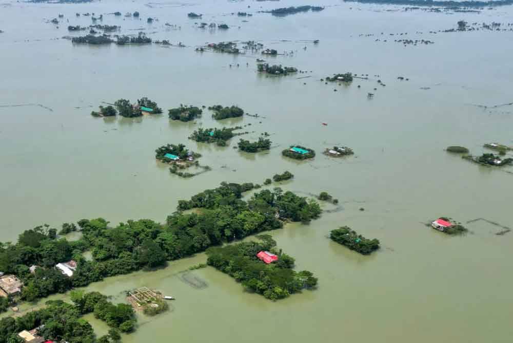 Gelombang ketiga banjir landa Timur Laut Bangladesh