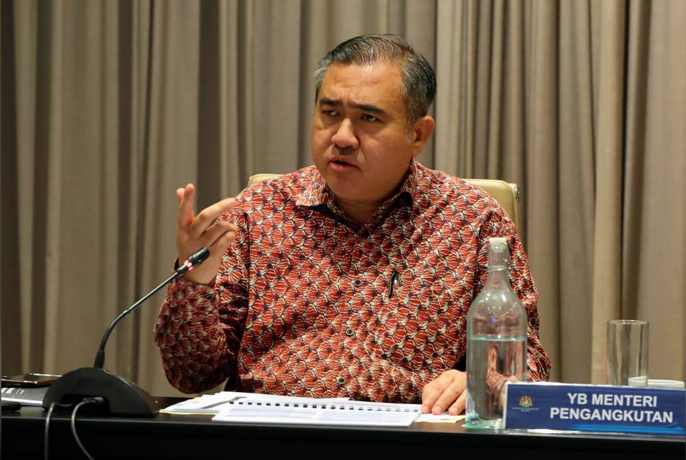 Anthony ketika mempengerusikan Mesyuarat National Shipping Port Council (NSPC) Bil. 1/2024 di sebuah hotel, pada Khamis. Foto Bernama