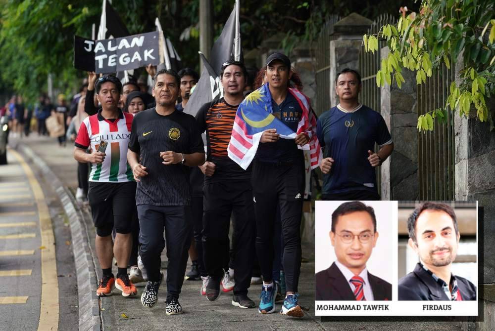 Larian Syed Saddiq selama empat hari itu bukan sahaja mendapat sokongan moral daripada orang ramai malah ia turut berjaya meraih sumbangan melebihi RM100,000. Foto Sinar Harian-ROSLI TALIB.