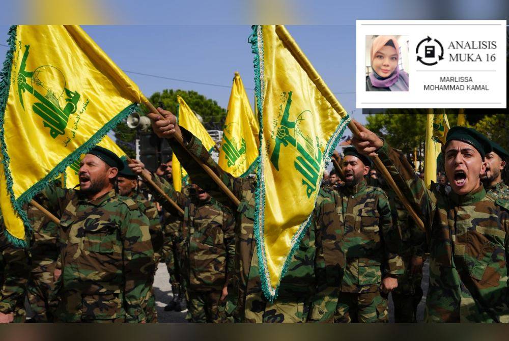 Pejuang Hizbullah sentiasa bersiap siaga terhadap apa jua senario jika musuh mengalihkan tumpuan ofensif dari Gaza ke Lubnan. Foto AP